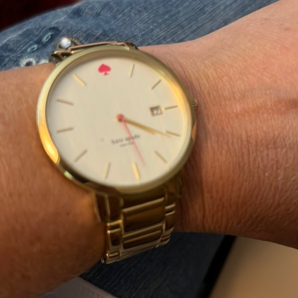Kate Spade gold Live Colorfully watch NWOT main image 6